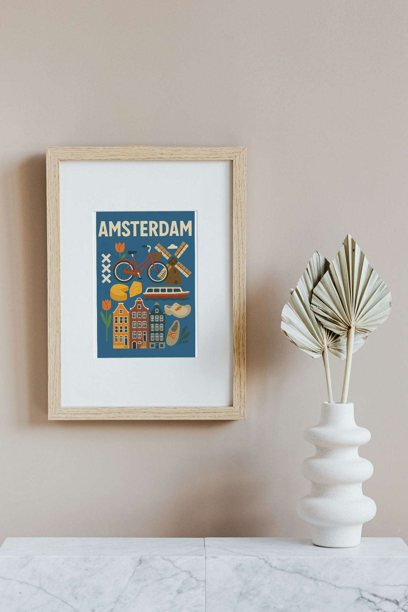 Amsterdam A4 Art Prints Various Designs