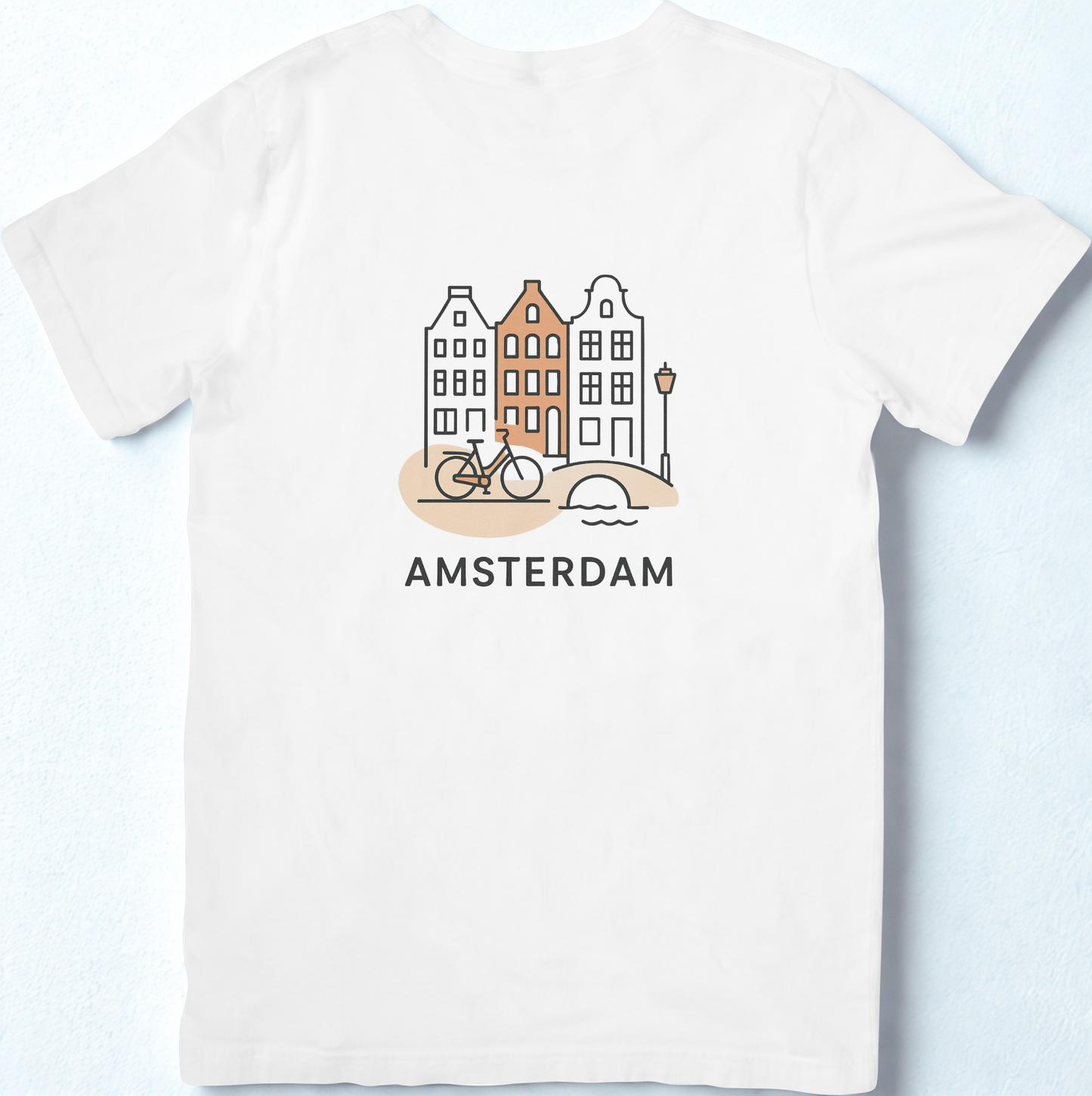 Amsterdam Canal House T-Shirt Dutch