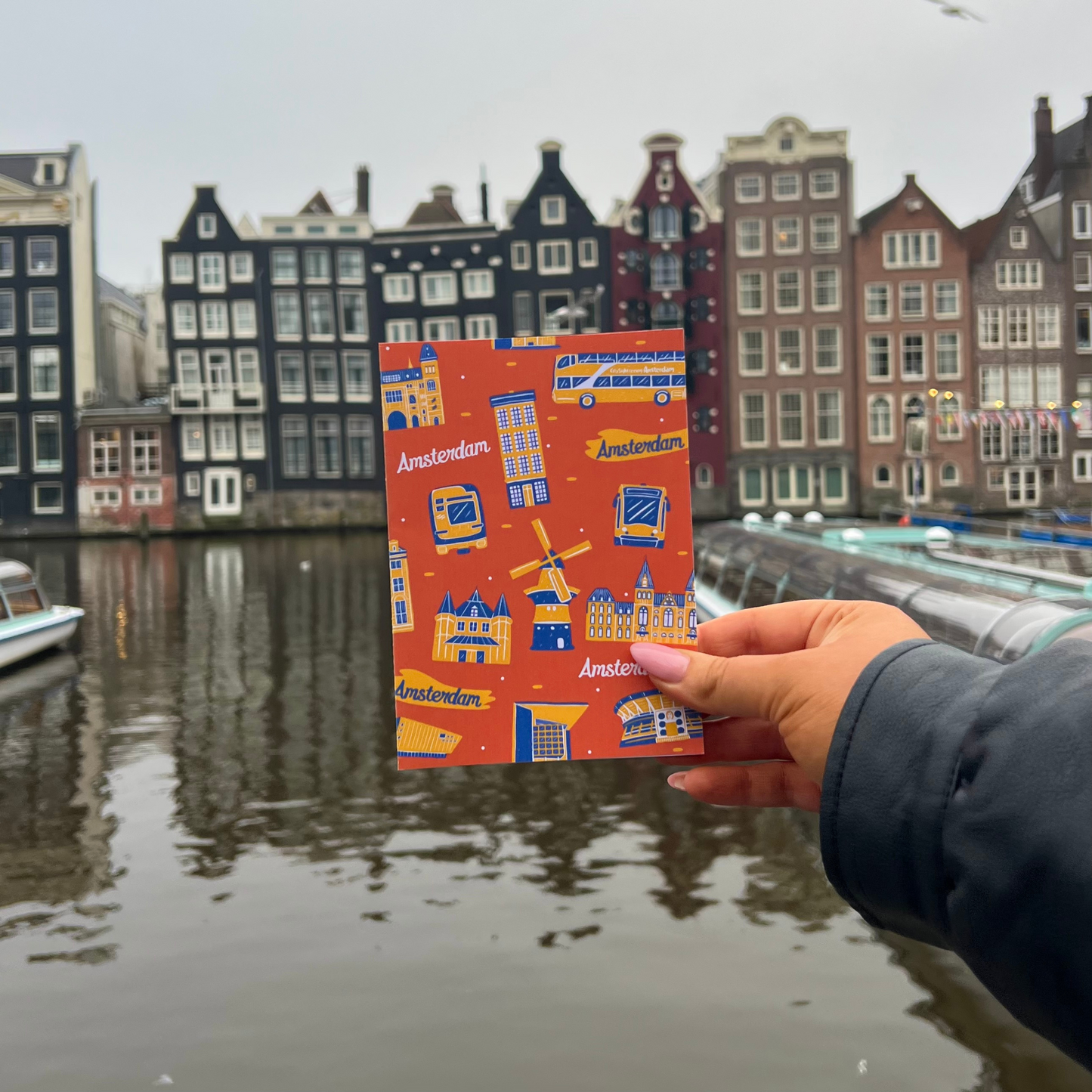 Amsterdam Greetings Card