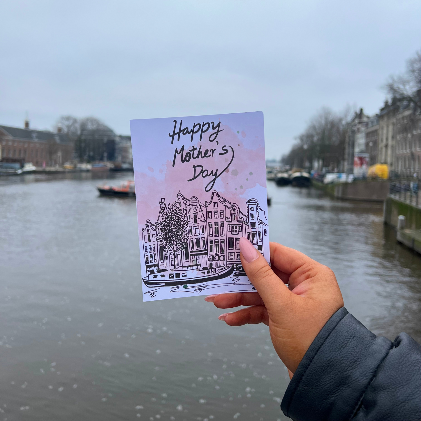 Amsterdam Mothers Day Card