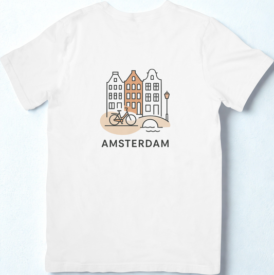 Amsterdam Canal House T-Shirt Dutch