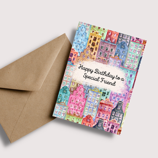 Happy Birthday To A Special Friend Card