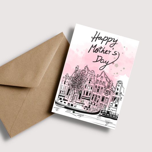 Amsterdam Mothers Day Card